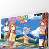 Коврик для мыши Non Non B-Biyori Аниме Нескользящий Подходит для офисных компьютеров Ноутбуков Игровых столов для киберспорта XXL Клавиатура