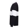 Front Row Adults Unisex Panelled Tag Free Rugby Shirt