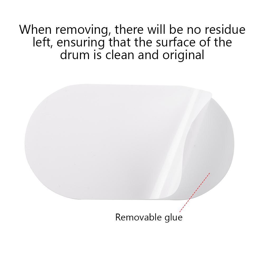 2 упаковки накладок с двойной педалью, износостойкие наклейки, самоклеящаяся нашивка для пластика барабана
