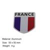 3D Premium France Flag for SUV Off Road Car Engine Hood Fender Trunk Tail Rear Decal Emblem Badge Sticker