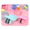 Transparent Pencil Sharpener 1/2 Holes Pencil Cutter Pencil Sharping Tools  Student Stationery