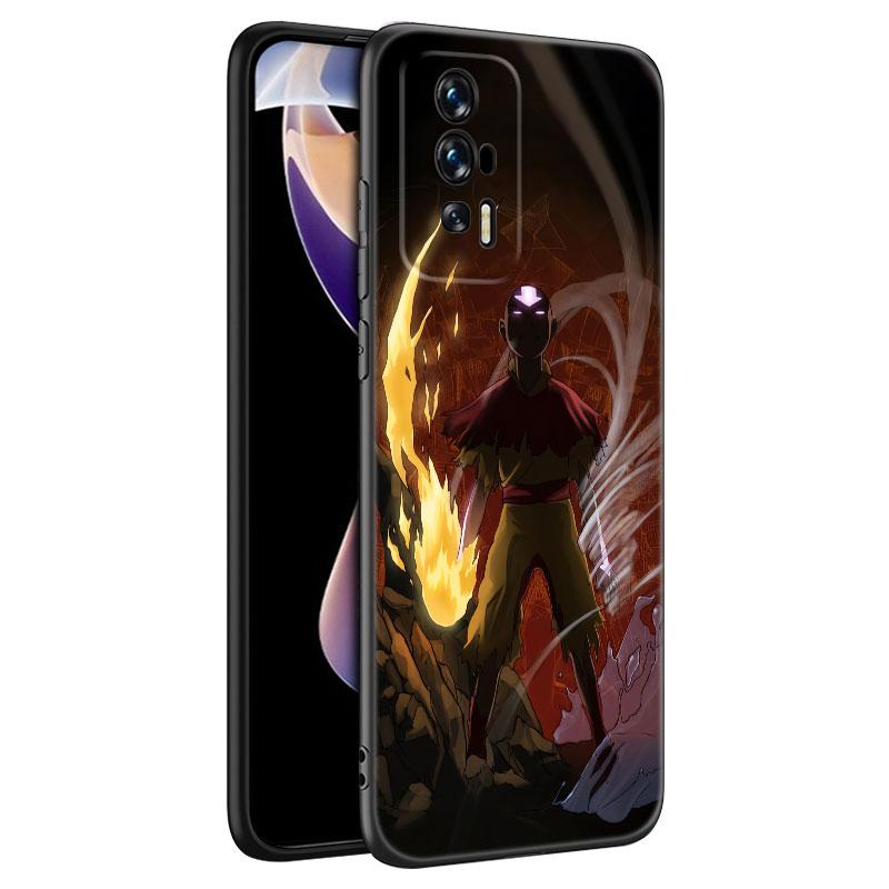Avatar The Last Airbender Black Phone Case For Xiaomi Redmi 7A 8A 9A 10A 11A 9C 10C 12C 13C 11 Prime A1 A2 + 12 4G Note 9T 12R