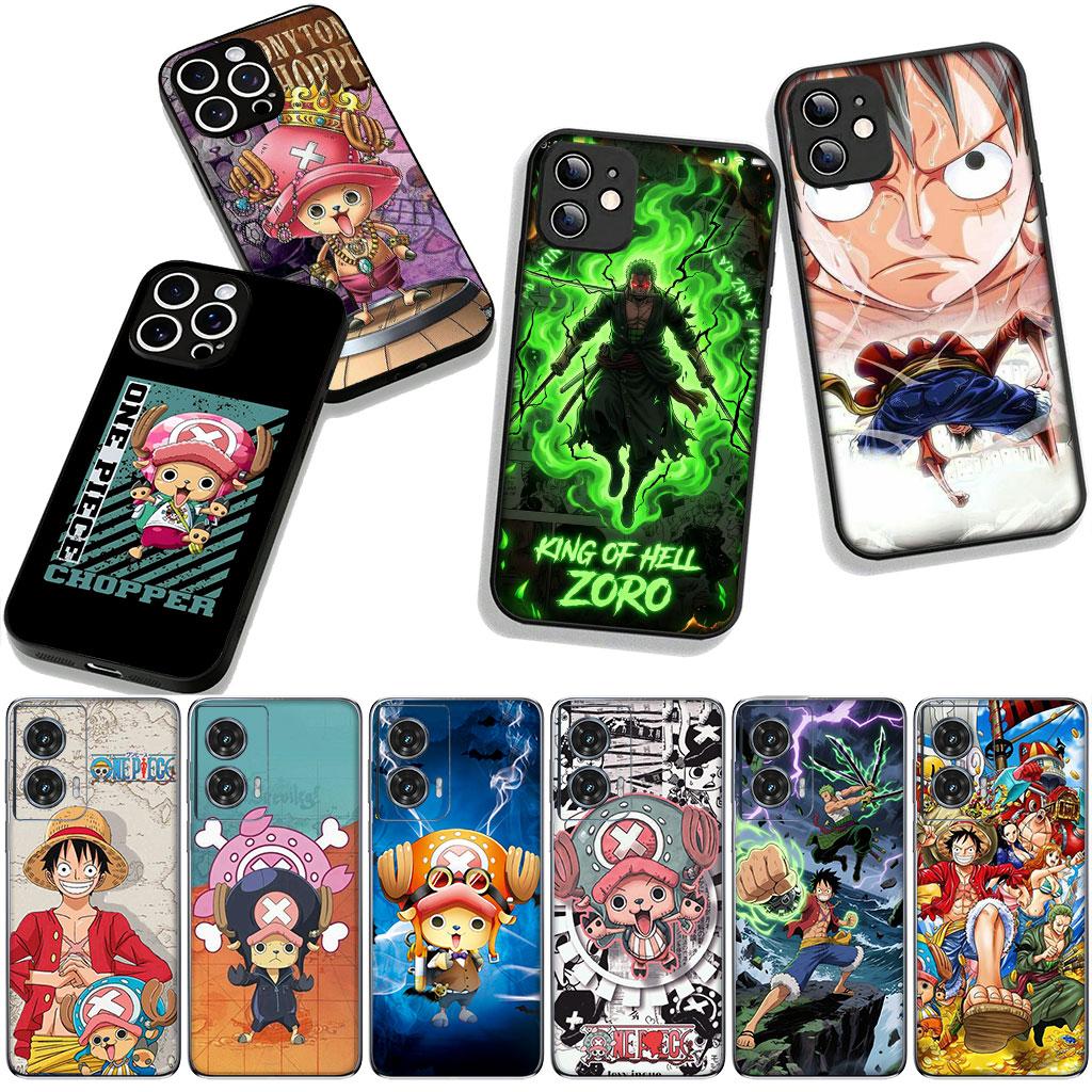 Чехол для Apple iPhone 16 15 14 Plus 13 12 Mini 17 Pro Max + ProMax 16E Air с изображением Тони Чоппера, Луффи и Зоро.