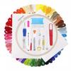 Magic DIY Hand Embroidery Pen Patch Knitting Sewing Tool Kit Punch Needle Embroidery Thread Embroidery Threads Mulina Hilos