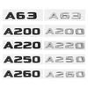 3D ABS A35 A45 A63 A160 A180 A200 A220 A250 A260 A280 Автомобиль Задние Буквы Эмблема Значок Наклейка для A Serise