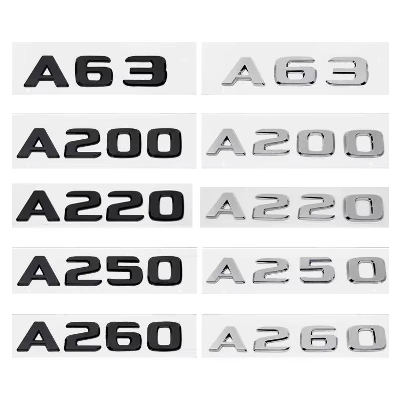 3D ABS A35 A45 A63 A160 A180 A200 A220 A250 A260 A280 Автомобиль Задние Буквы Эмблема Значок Наклейка для A Serise