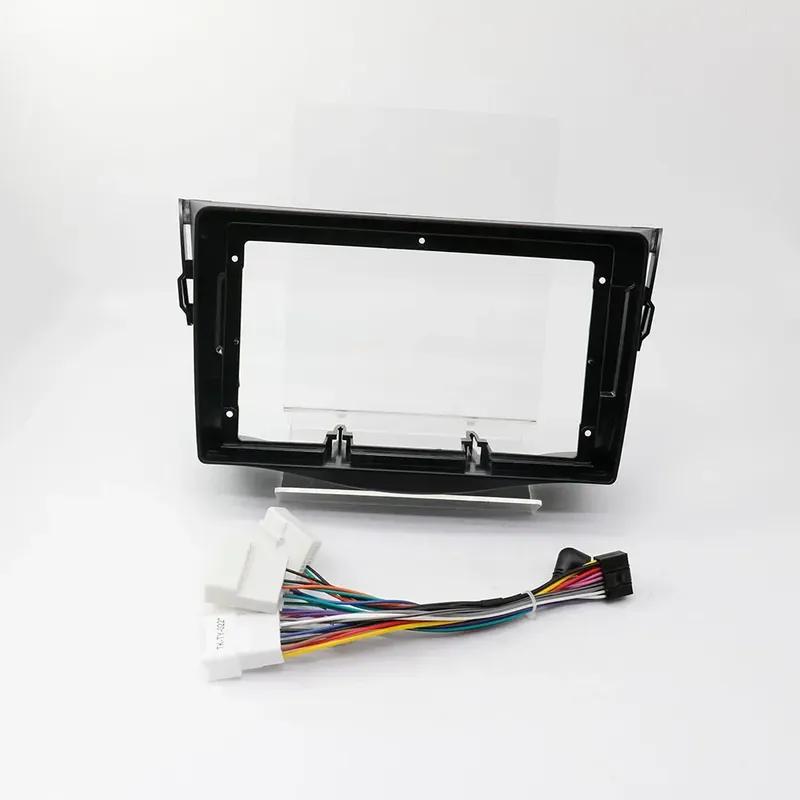 Для Toyota RAV4 2007-2012 2DIN 9/10.1 дюйма Рамка для автомагнитолы DVD Адаптер для установки Панели отделки приборной панели Панель fascia Двойной DIN Радиоприемник