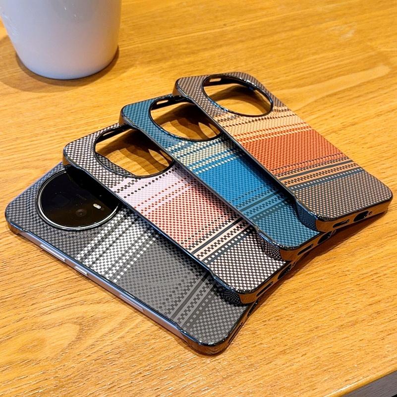 Slim Frameless Electroplated Case For Honor Magic 8 Pro magic 8 7 Lite 7 pro X9c Plaid Pattern Magnetic Ring Protective Cover