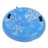 Snow Tubes PVC 450lbs Load Inflatable Ski Rings Tube with Handle for Adults Family Outdoor Sports
