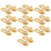 10 Pair 10 Speed Steel Bike Bicycle Chain Missing Link Connector Parts Cycling Accessory Golden