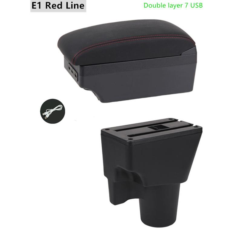 For KIA Picanto Armrest Box Central Store Content Box with Cup Holder Products Interior Car-styling Accessory
