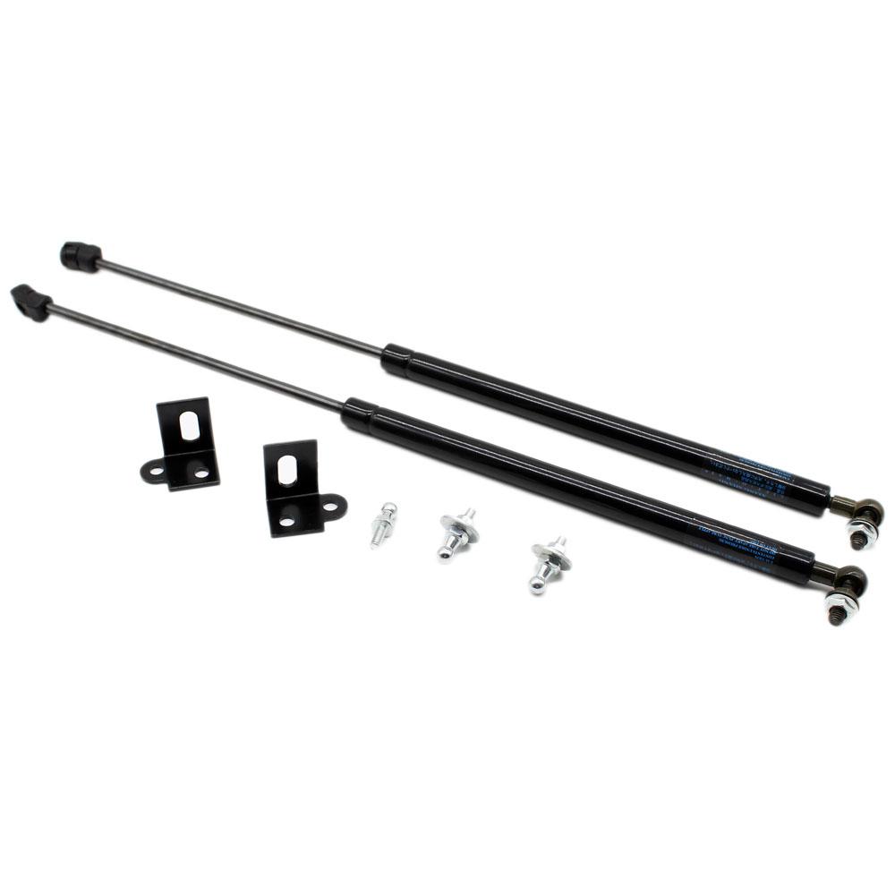 2PCS Hood Damper For 78 1979-1992 1993 Ford Mustang 3rd Gen T5 Front Bonnet Modify Gas Struts Lift Support Shock Absorber Piston