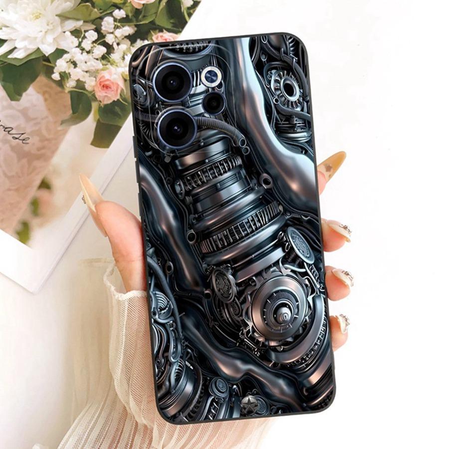 Чехол для OPPO Reno 15F reno15 F 5G CPH2801 Эстетичный Роскошный Милый Кролик Силиконовый Чехол для Телефона OPPO Reno15 5G Мягкая Крышка