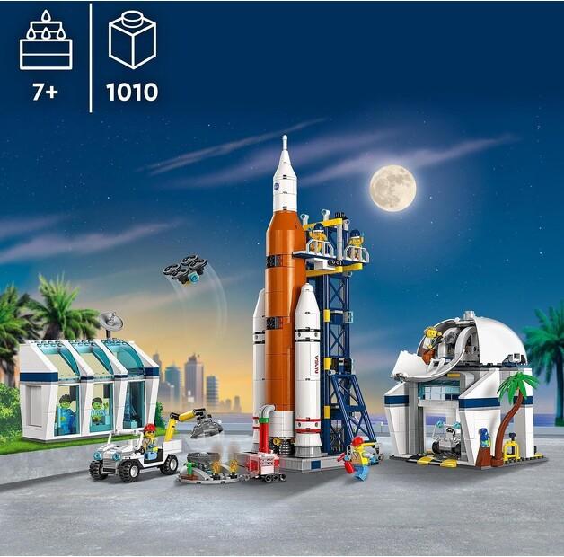 LEGO City 60351 Запуск ракеты с космодрома