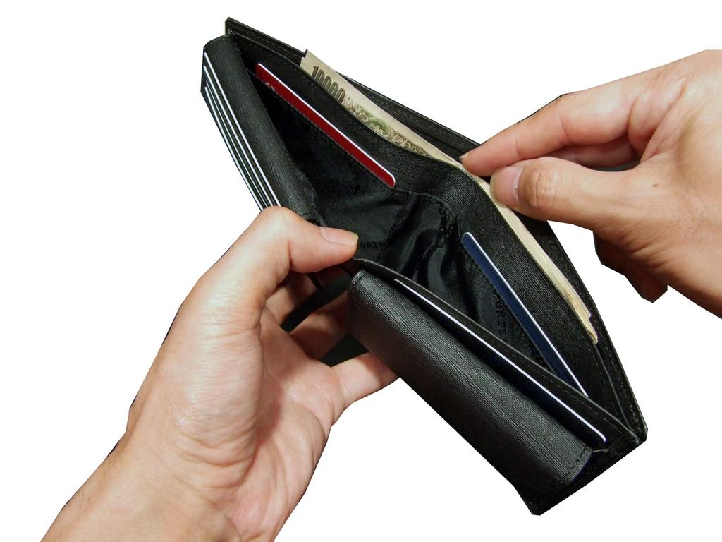 ТЕКУЩИЙ кошелек Кошелек Кошелек Кожаный тисненый [Porter] (Черный/BLK)