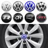 4pcs 56/60/65mm Volkswagen Car Wheel Center Cover Stickers Hub Cap For VW R Golf Touran Octavia Motion GTI Polo Auto Accessories