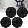 4Pcs Round Sofa Legs Black M8 Screw Height Feet Pad Cabinet Furniture Accessories 35mm