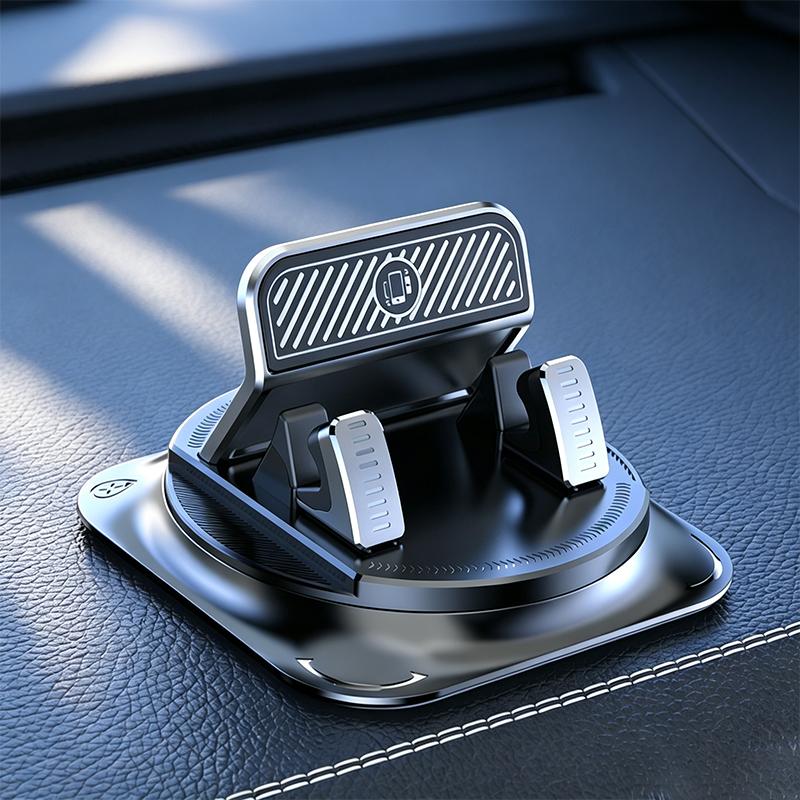 Universal Head-Up Navigation Holder 2026 New Car Phone Mount Anti Slip Silicone Dashboard Phone Holder 360-Degree Free Rotation