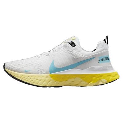 React Infinity Run Flyknit 3 White Baltic Blue Женские кроссовки Platinum-Tint DZ3016-102