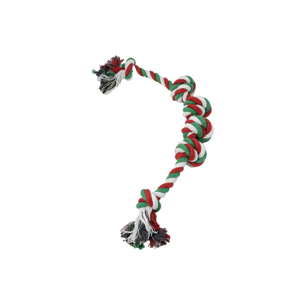 Ручная вязка, хлопковый шнур, товары для питомцев, в наличии, тянущаяся кукурузная жевательная игрушка, интерактивная игрушка для собаки