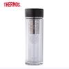 THERMOS 400ml Double Wall Glass Tea Infuser Bottle
