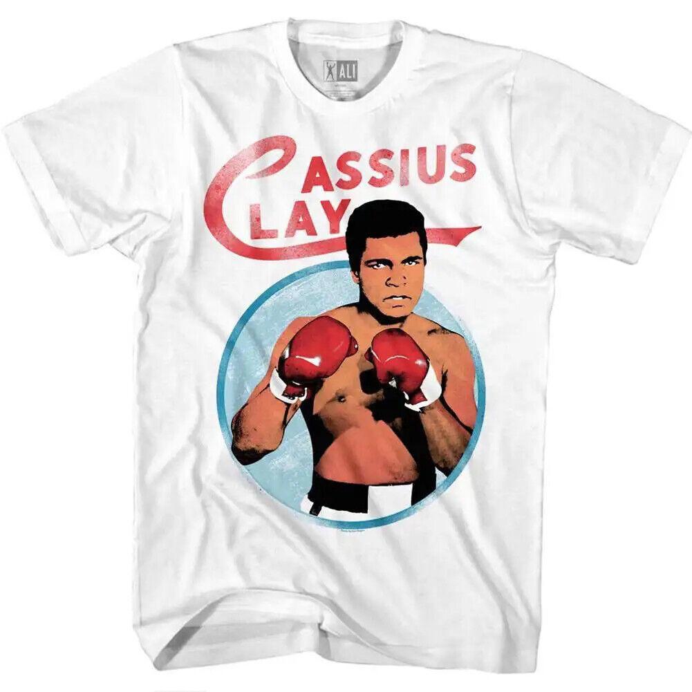 Muhammad Ali Cassius Clay Vintage Poster Men T Shirt