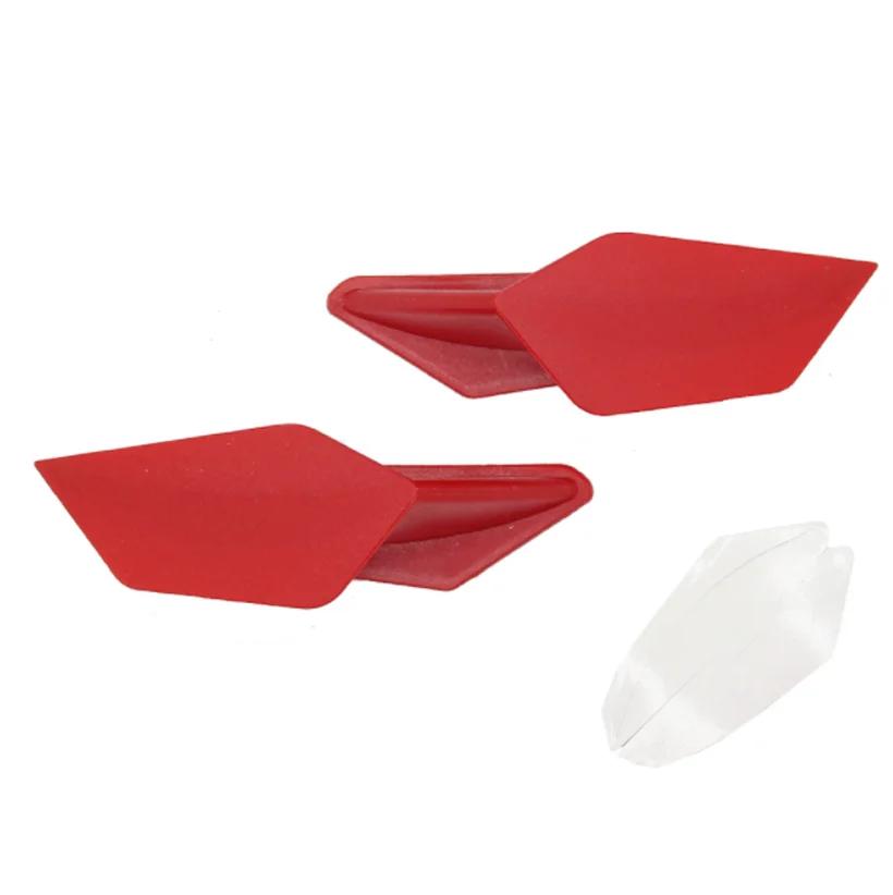 2PCS High Quality Scoooter Dynamic Motorcycle Wing Kit Motorbike Scooter Aerodynamic Motorbike Winglet Kits