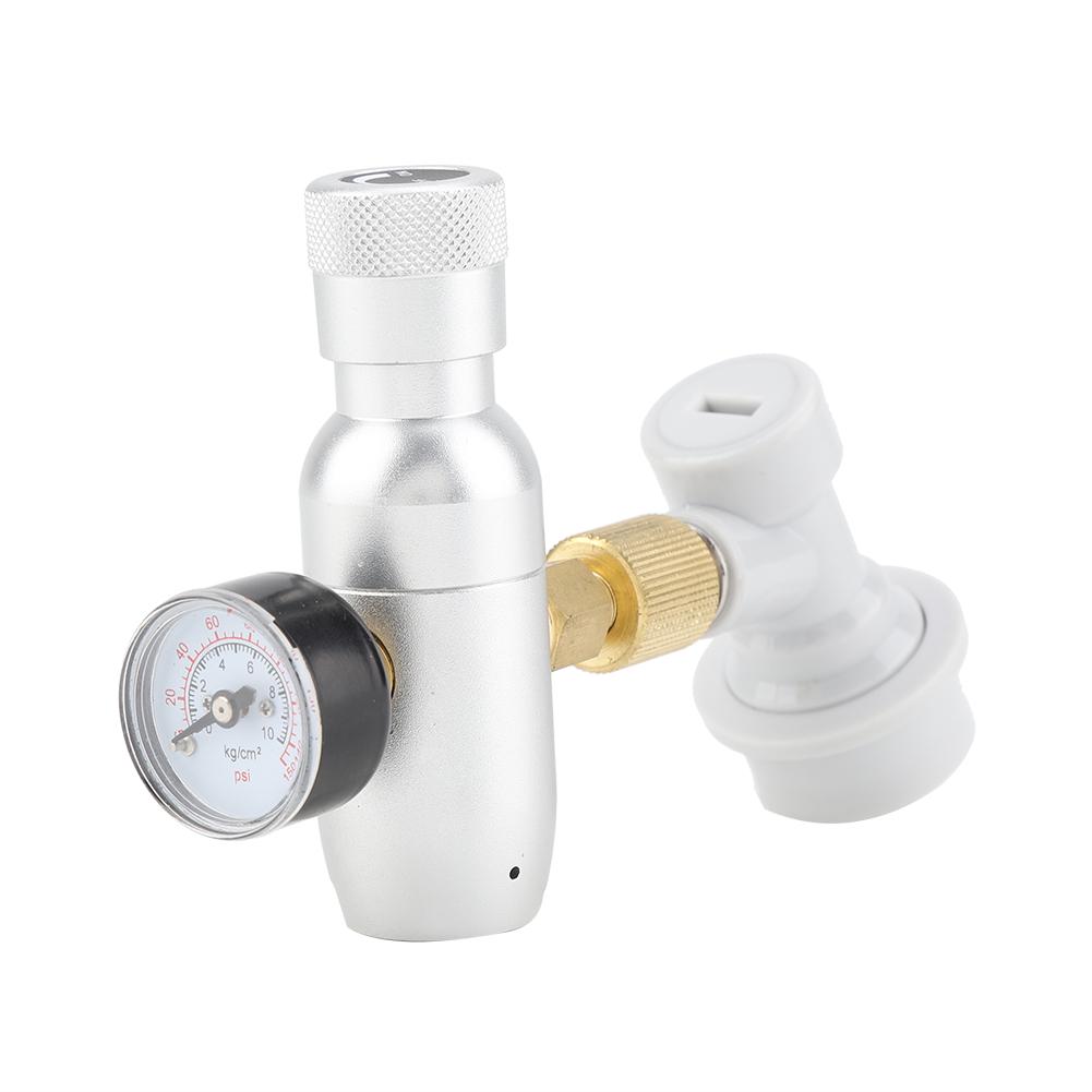Homebrew CO2 16g Регулятор Зарядный Комплект Газ Отключение Домашний Кегератор Разливного Пива(0-150 фунтов на квадратный дюйм)