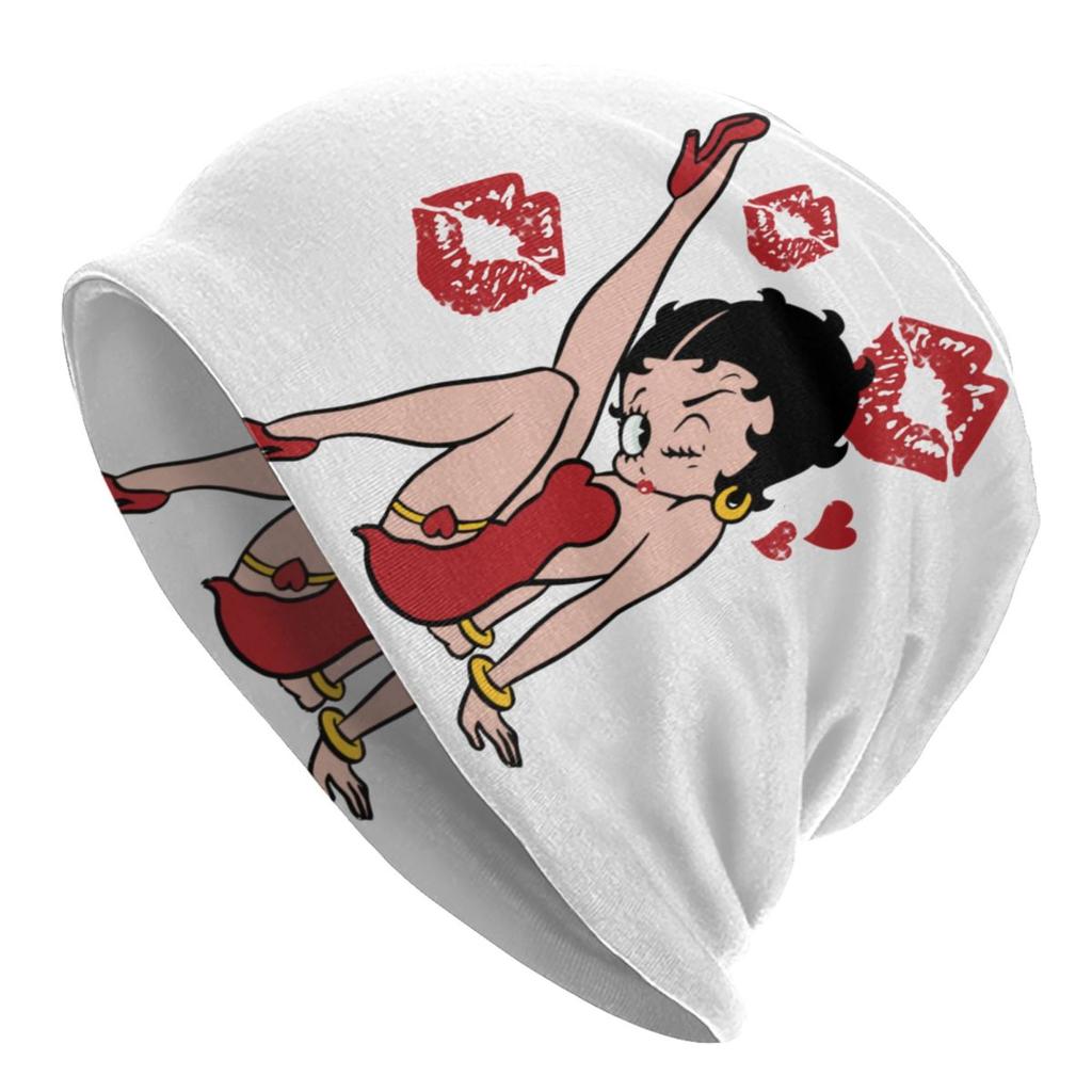 Love Mrs Boop Art Шапочки Капот Шапка Унисекс Популярные зимние забавные шапки Bettys