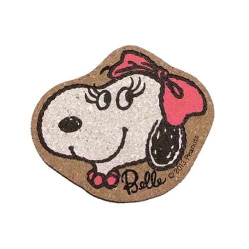 Nagano Factory Snoopy Die-Cut Coaster (Bell) Diameter: Approx. 100mm X D5mm