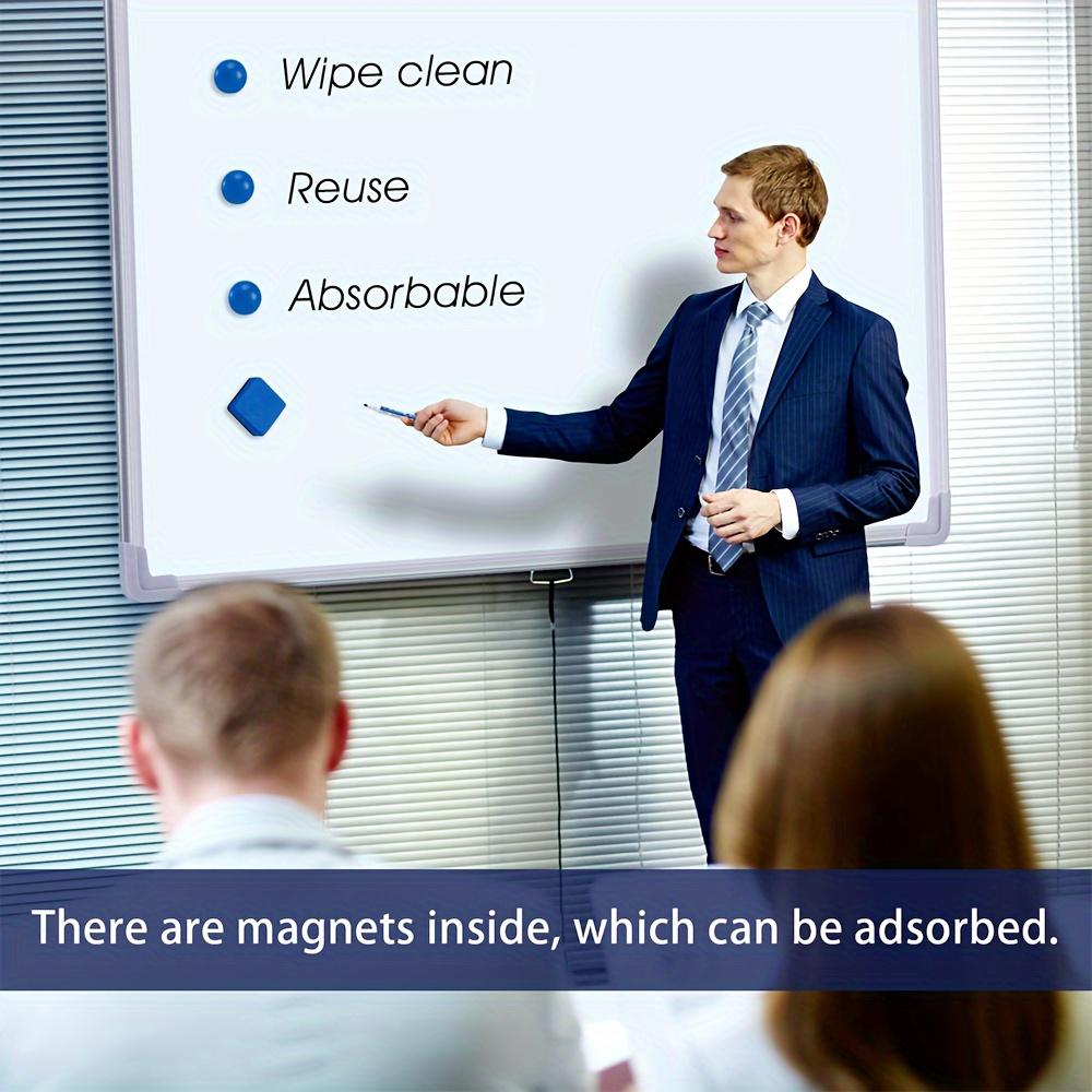 Цветные ластики для доски - 4 ярких цвета, губчатые ластики для классной комнаты, дома и офиса, школьные принадлежности