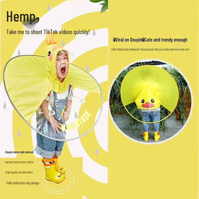 Детский дождевик размера L для 8-летних, унисекс, с местом для рюкзака, для школы, водонепроницаемое пончо.