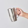 Doshisha Subzero Mug 450ml For Cold Storage Vacuum Cooling 3 Layer Structure Beer Mug Gold + ON℃ZONE