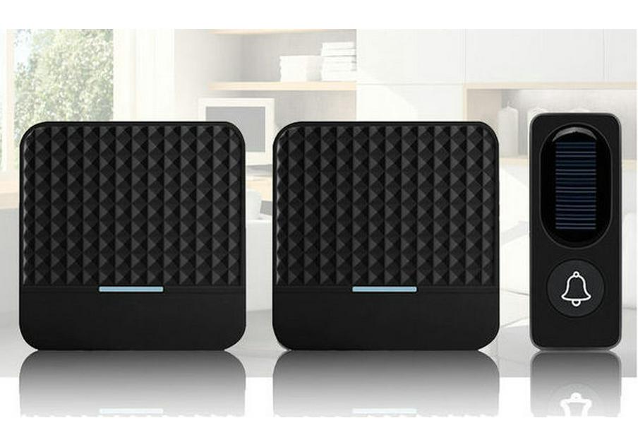 Self-Powered Waterproof Solar Doorbell D009 - Long-Distance, Wireless, Elderly Caller Alert