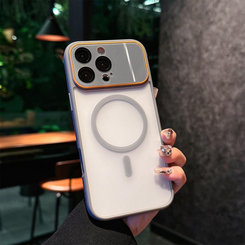 Высококачественный Для iPhone 17Air 16 15 14 13 12 Pro Max Ударопрочный Матовый Жесткий Чехол Защита Стеклянного Объектива Для Магнитного Чехла Magsafe