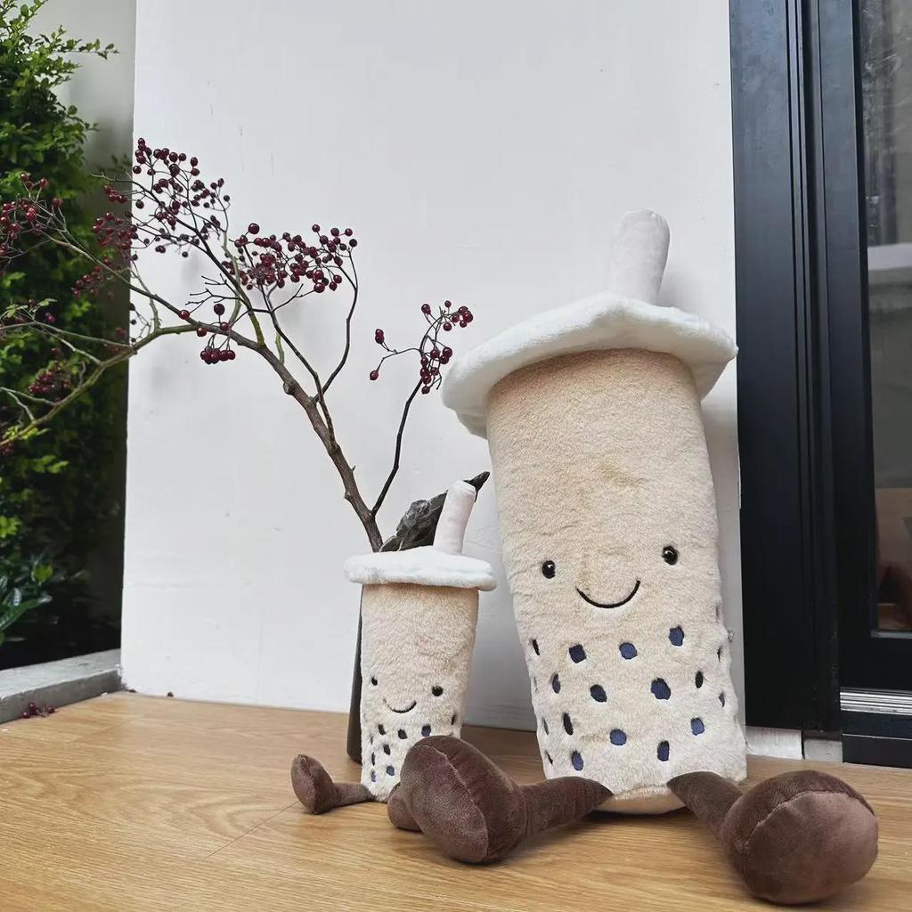 Мягкая кукла Pearl Milk Tea - Милая желейная кошка, идеальный подарок на праздник