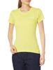 Женская футболка с коротким рукавом WMNS Tivid ENG63 кислотно-желтого цвета, японский размер 2L (GI7194)