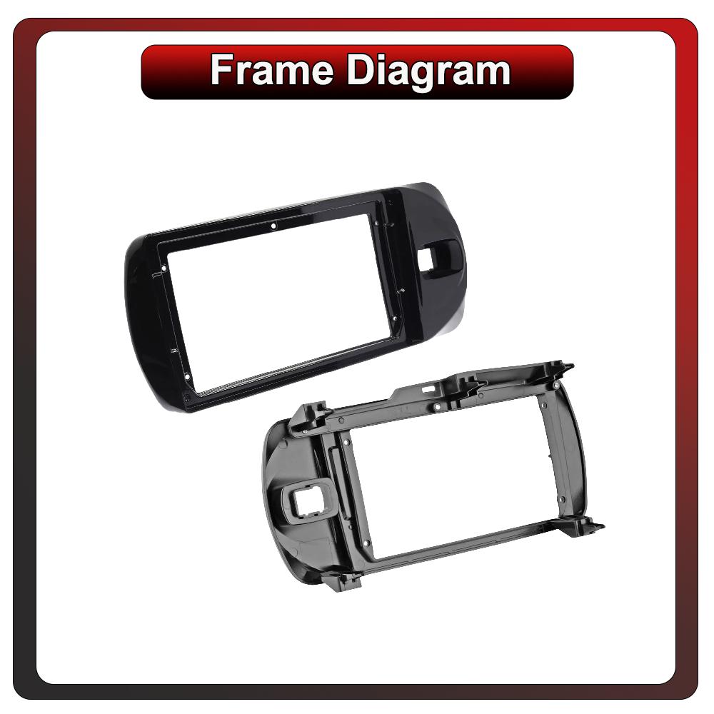 2Din Android Car-Play Car Radio,Toyota Vitz 2014-2020,Multimedia Player Head Unit Stereo GPS Navigation BT WIFI,1+16GB