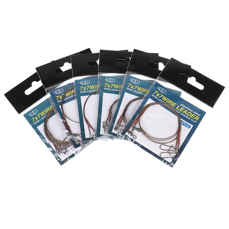 2 шт./компл. стальная проволока титановая проволока анти-клещевая леска со штифтом рыболовная передняя проволока