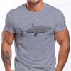 Funny Shark T Shirts for Men Short Sleeve Shirts for Guys Funny Graphic Tees for Shark Week Clothes Fashion Casual Men's Tees