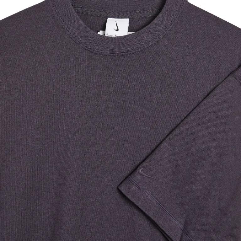 Nike Однотонный пуловер с круглым вырезом, свободная футболка, унисекс топы FV4889-540