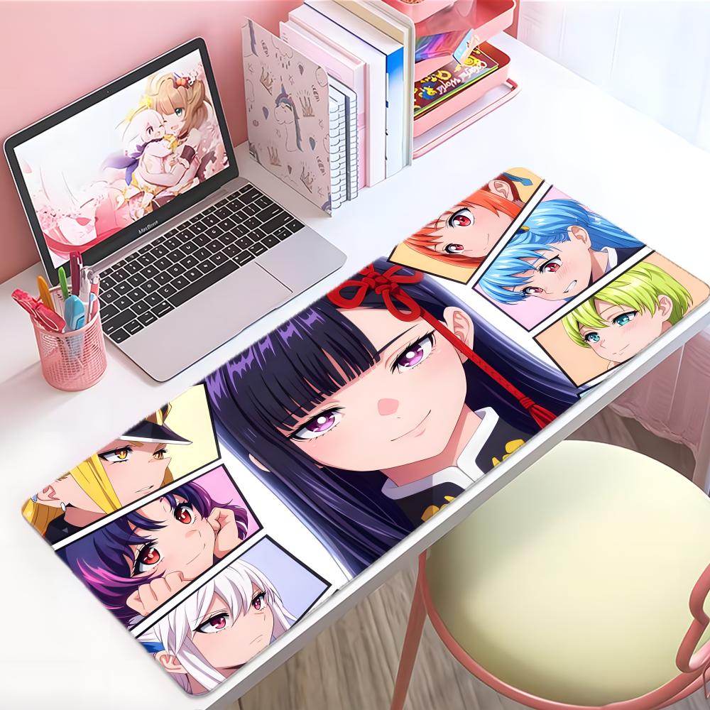 Cool Beautiful Anime Cchained Soldier Mouse Pad Large Thick Desk Pad Stitched Edges Gaming Mouse Mat For Pc