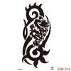 1PCS Waterproof Tattoos Temporary Tattoo Sticker Flowers Rose Body Tattoos for Women Art Arm Hand Tattoos Wolf Tiger Lion Painting Tatoos