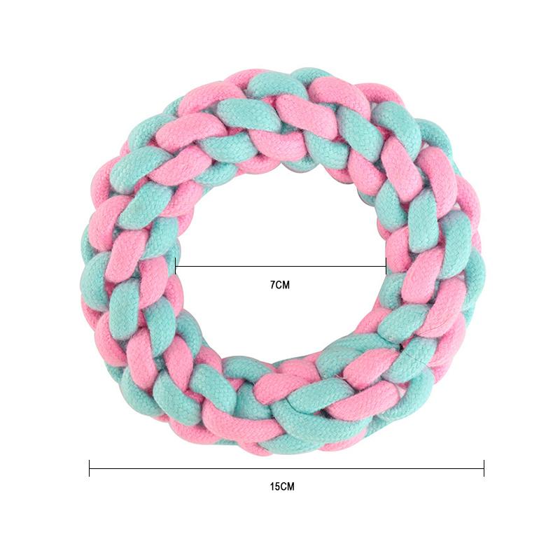 Manufacturer Chew pink Dog Rope Toys Set