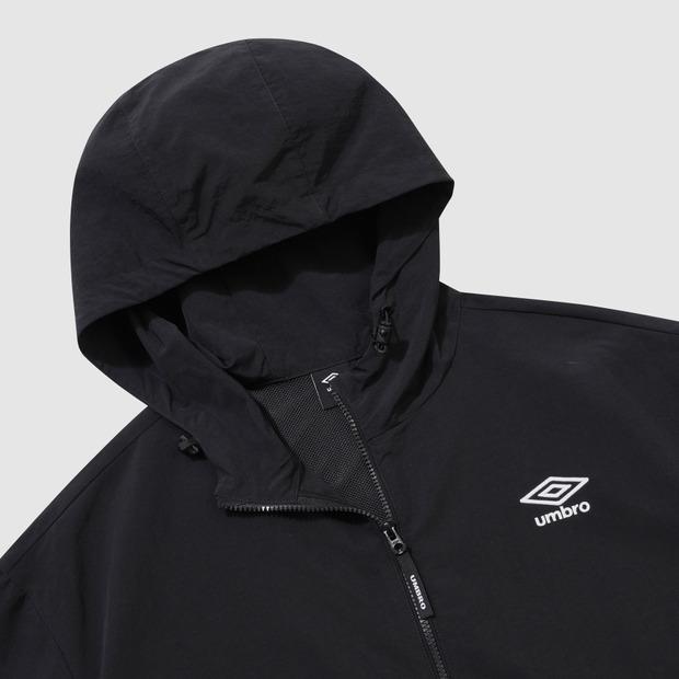 Мужская толстовка на молнии с капюшоном Umbro Classic Черная (Uq321Cjk94) (Тип)