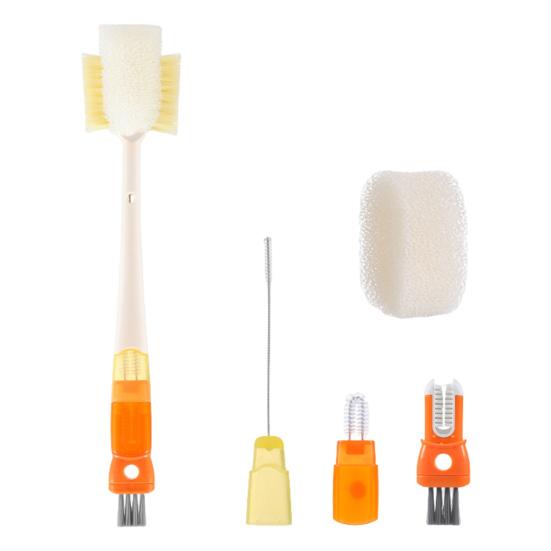 Щетка для чистки с отверстием для подвешивания 5 в 1 Многофункциональная щетка для чашек