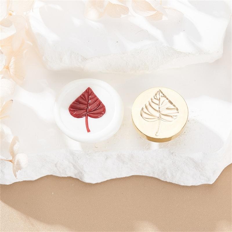 Серия «Фруктовые растения» Сургучная печать для рождественских конвертов, открыток, свадебных приглашений, декор, латунная печать с клевером для воска
