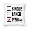 Waiting For Kit Connor Square Pillowcase Polyester Linen Velvet Printed Zip Decorative Pillow Case Car Cushion Cover