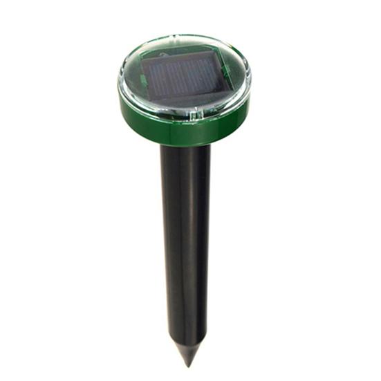 Ultrasonic Mouse Repellent Solar Power Electronic Infrared Induction Mole Repellent for Garden