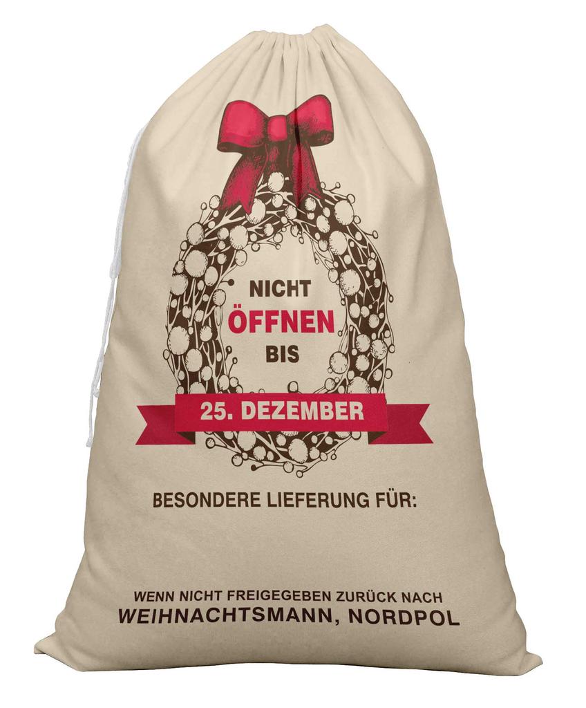 Printtoo 2 шт. Подарочный мешок Санты для детей, рождественские подарки, рождественский мешок, персонализированные сумки, большие 27x20 дюймов